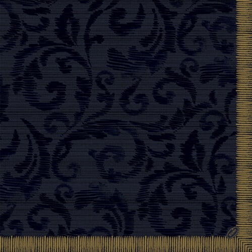 Duni Dunilin® χαρτοπετσέτα Rich Damast Black 1/4 40x40cm Airlaid 45τεμ