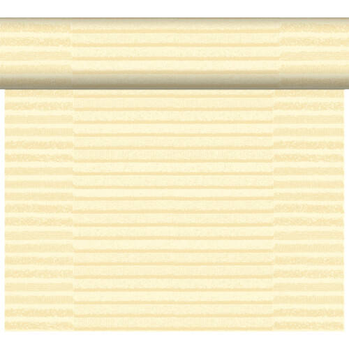Duni Dunicel® Tessuto Cream ράνερ σε ρολό Airlaid με σχέδιο 0,4x24m