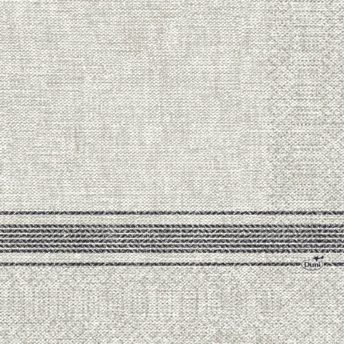 Duni Cocina χαρτοπετσέτα με σχέδιο μαύρη 3φυλλη 1/4 33x33cm πολυτελείας 50τεμ
