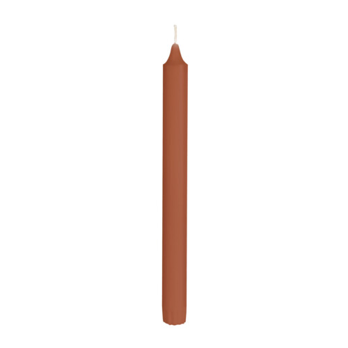 Duni Crown κερί τερακότα 25xØ2,2cm 9h