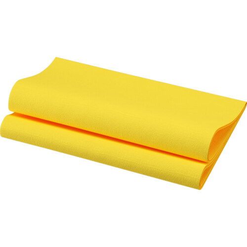 Duni Bio Dunisoft® χαρτοπετσέτα κίτρινη 40x40cm Airlaid 60τεμ