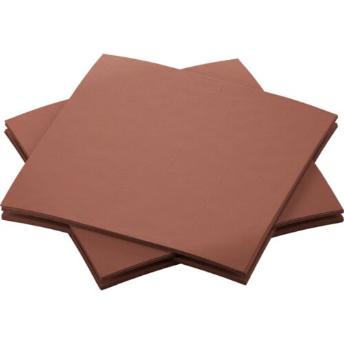 Duni Bio Dunisoft® χαρτοπετσέτα καφέ 1/4 20x20cm Airlaid 180τεμ