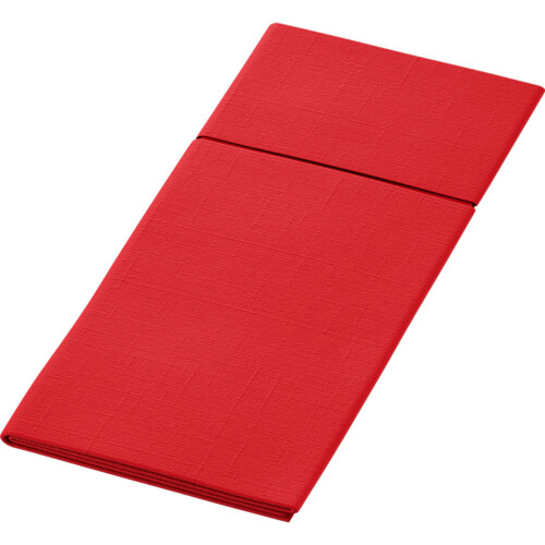 Duni Bio Duniletto® Slim χαρτοπετσέτα φάκελος κόκκινη 40x33cm Airlaid 65τεμ