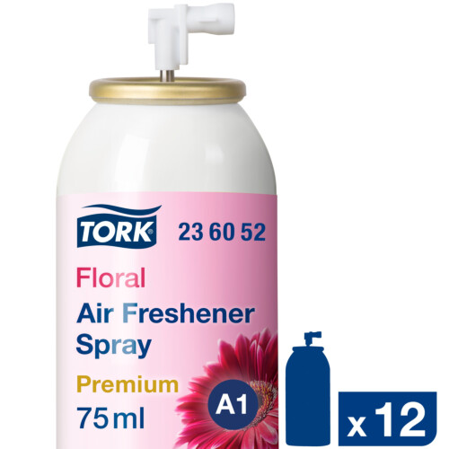 Tork® Floral άρωμα χώρου σε σπρέι 75ml 3000 ψεκασμοί