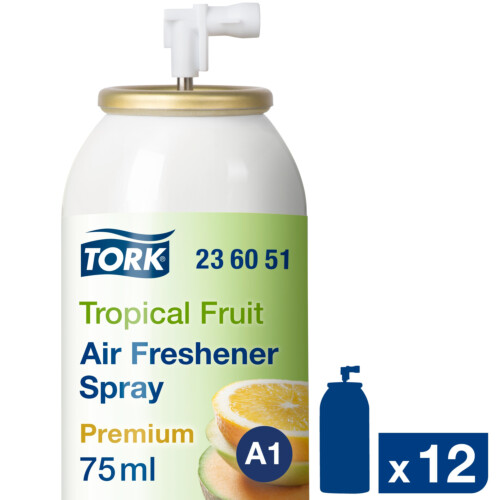 Tork® Tropical Fruit άρωμα χώρου σε σπρέι 75ml 3000 ψεκασμοί