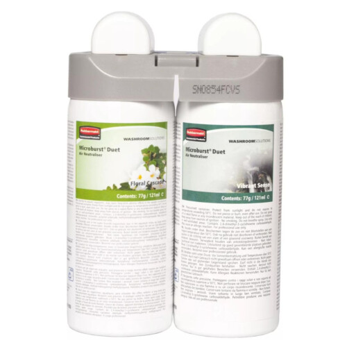 Rubbermaid Microburst® Duet Floral Cascade/Vibrant Sense  άρωμα χώρου σε σπρέι 2x121ml