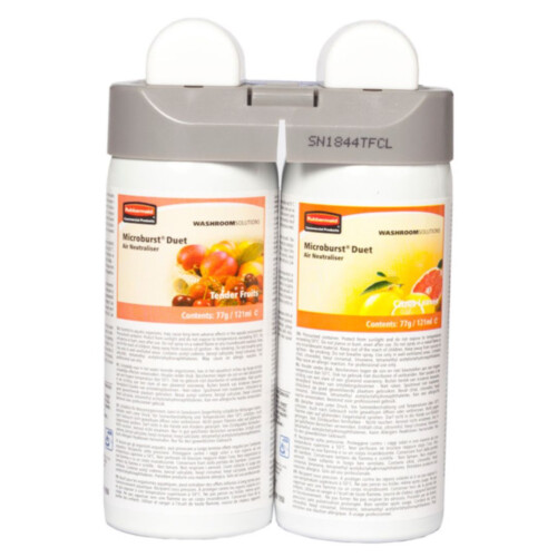 Rubbermaid Microburst® Duet Tender Fruits/Citrus Leaves άρωμα χώρου σε σπρέι 2x121ml