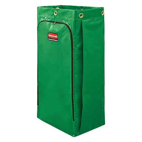 Rubbermaid® Zipped σάκος μεταφοράς λευκών ειδών πράσινος PVC 128L
