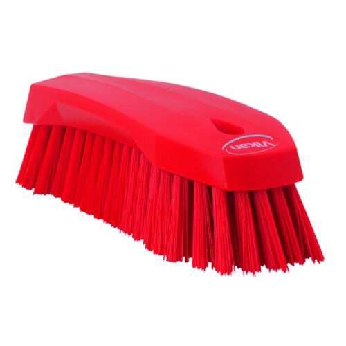 Vikan® βούρτσα χειρός σκληρή κόκκινη 20cm