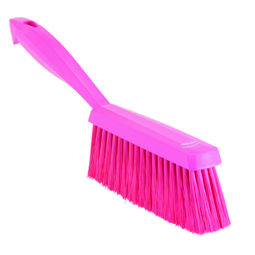 Vikan® βούρτσα με λαβή μαλακή ροζ 33cm