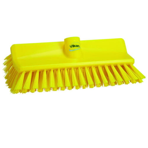 Vikan® βούρτσα μεσαία κίτρινη 26,5cm