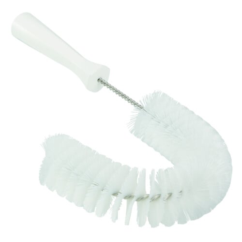 Vikan® βούρτσα με καμπύλη μεσαία λευκή Ø5,5cm 36cm 
