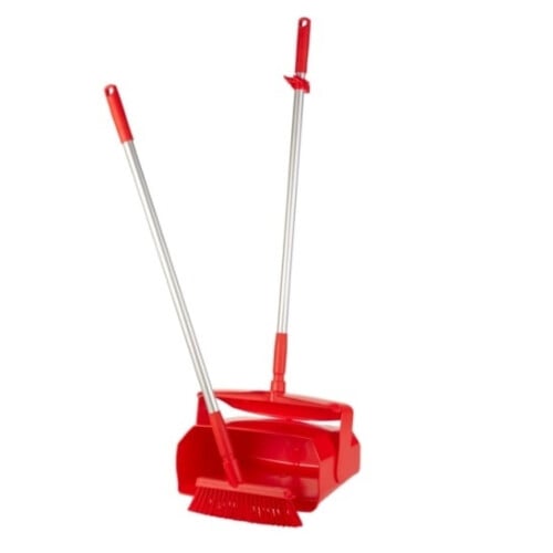 Vikan® σετ φαράσι-σκούπα κόκκινο 35cm