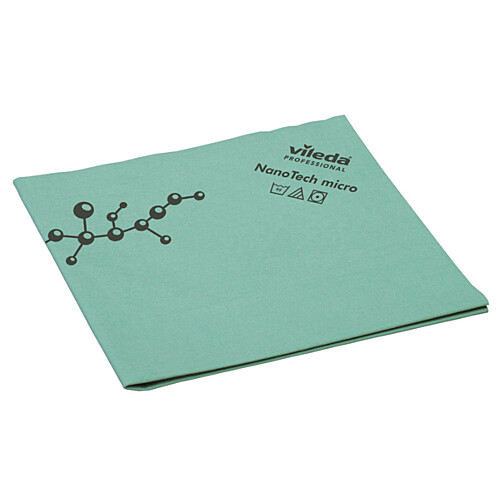 Vileda® Nanotech Micro αντιβακτηριδιακό πανί μικροϊνών πράσινο 38x40cm