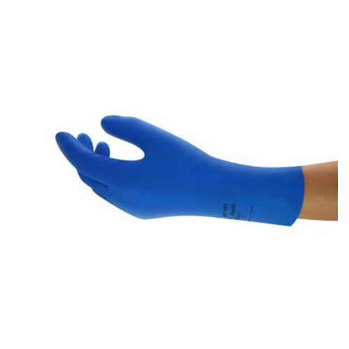 Ansell AlphaTec® 87-195 γάντια γενικής χρήσης λάτεξ μπλε Νο.8,5-9 2τεμ