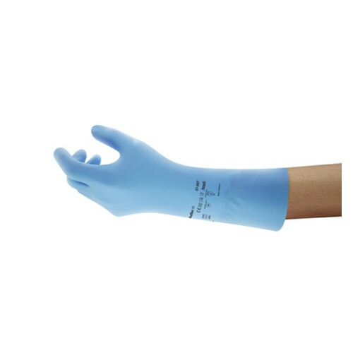 Ansell AlphaTec® 37-007 γάντια γενικής χρήσης νιτριλίου μπλε Νο.6,5