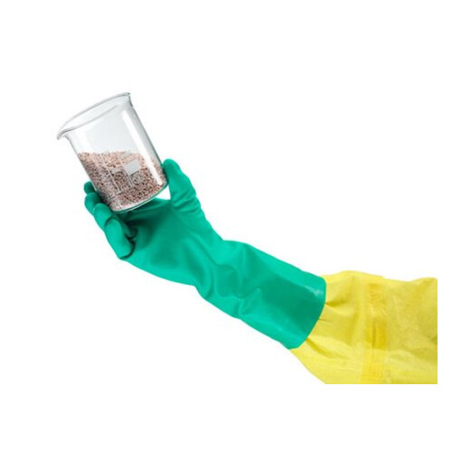 Ansell AlphaTec® 37-675 γάντια γενικής χρήσης νιτριλίου για χημικά πράσινα Νο.10