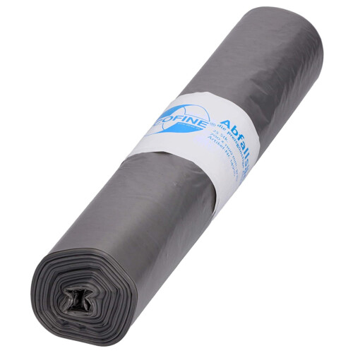 Deiss Ecofine Light σάκος απορριμμάτων 70x110cm γκρι 120L 25τεμ