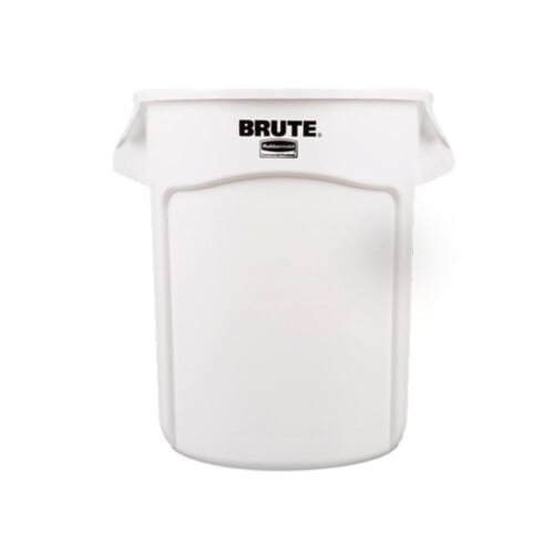 Rubbermaid BRUTE® κάδος απορριμμάτων στρογγυλός λευκός 75,7L