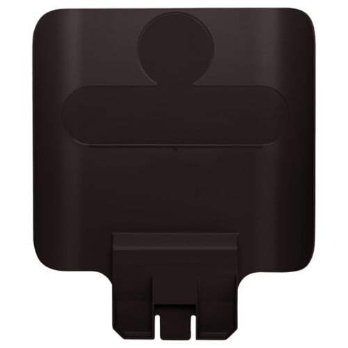 Rubbermaid Slim Jim® πινακίδα ανακύκλωσης καφέ