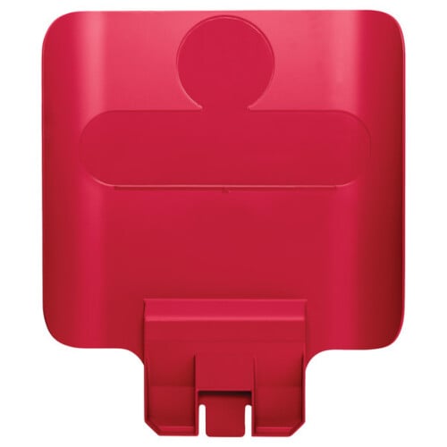 Rubbermaid Slim Jim® πινακίδα ανακύκλωσης κόκκινη