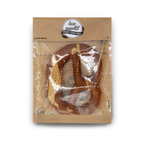 Weber συσκευασία σνακ κραφτ Loc Bag Razor 17x24,5cm