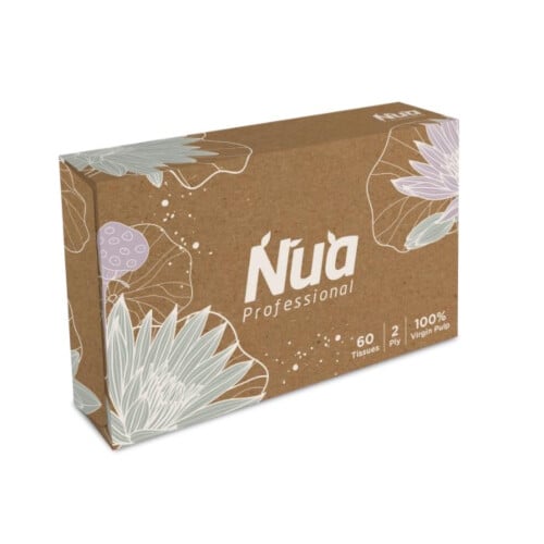 Nua χαρτομάντιλα 2φυλλα 17,3x20cm 60τεμ
