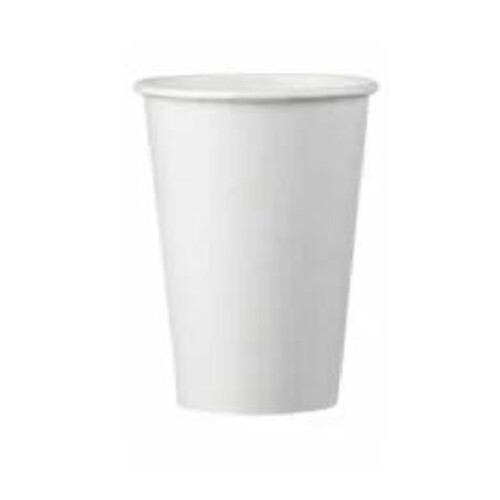 Χάρτινο ποτήρι μονότοιχο λευκό 16oz 50τεμ