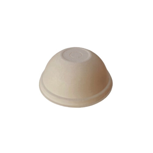 Καπάκι 12-16oz bagasse πομπέ μπεζ 50τεμ