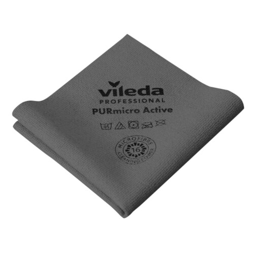 Vileda Purmicro Active πανί μικροϊνών γκρι