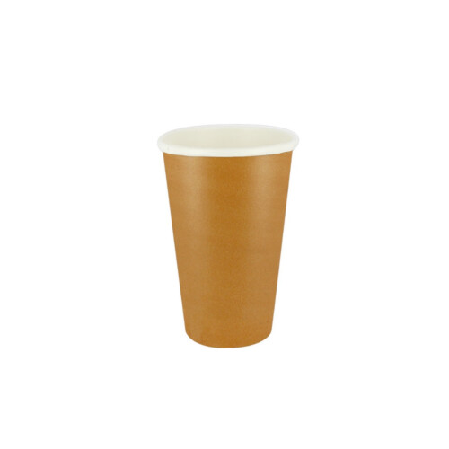 Χάρτινο ποτήρι μονότοιχο με διπλό PE 12oz/ 80mm 50τεμ