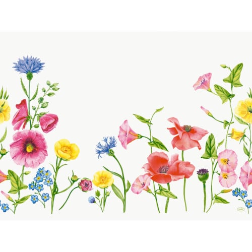 Duni Bio Dunicel® Flowy Meadow σουπλά Airlaid με σχέδιο 30x40cm 100τεμ