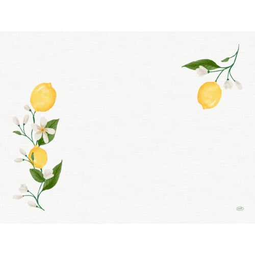 Duni σουπλά χάρτινο Lemon Fiesta 30x40cm 250τεμ