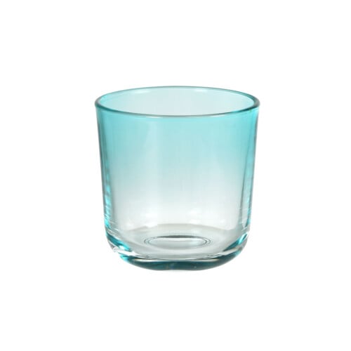Duni Ouri κηροπήγιο γυάλινο mint blue 7.85x7.8cm