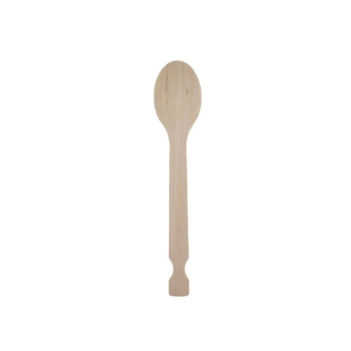 Woodlery ξύλινο κουτάλι snack 14cm 100τεμ