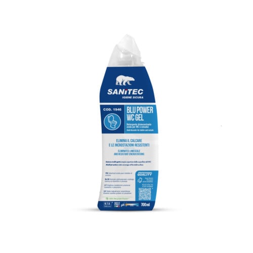 Sanitec Blu WC Gel καθαριστικό αφαλατικό λεκάνης με ευχάριστο άρωμα 0,70L