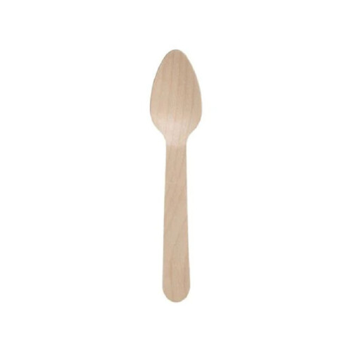 Ξύλινο κουτάλι 16cm 100τεμ