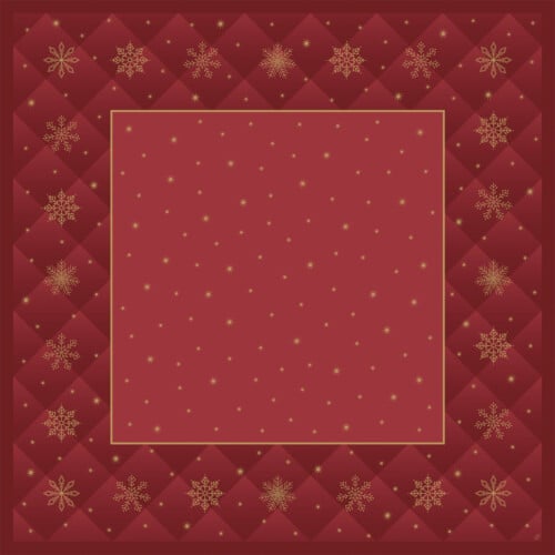 Duni Dunicel® Rhombus Bordeaux τραπεζομάντιλο με σχέδιο Airlaid 84x84cm 20τεμ