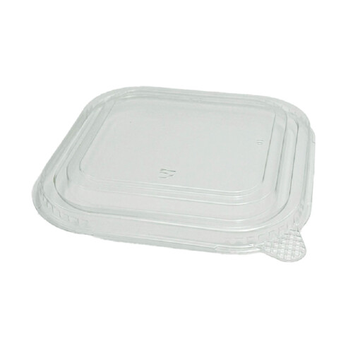 Καπάκι PET τετράγωνο για σκεύη 1000/1230/1410ml 300τεμ/κιβ
