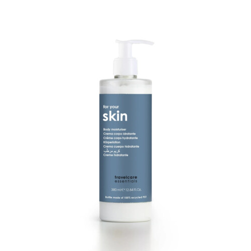Gfl Travel Care Essentials κρέμα σώματος σε φιάλη με σφραγισμένη αντλία 380ml