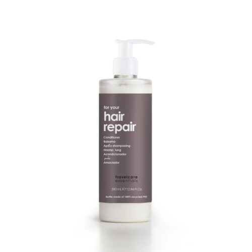 Gfl Travel Care Essentials κρέμα μαλλιών σε φιάλη με σφραγισμένη αντλία 380ml