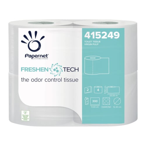 Papernet® Freshen Tech ρολό υγείας λευκό 2φυλλο 33m