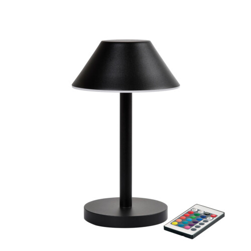 Επιτραπέζιο φωτιστικό LED Zelda Black 10.9x33cm