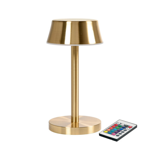Επιτραπέζιο φωτιστικό LED Nour Gold 10x20cm