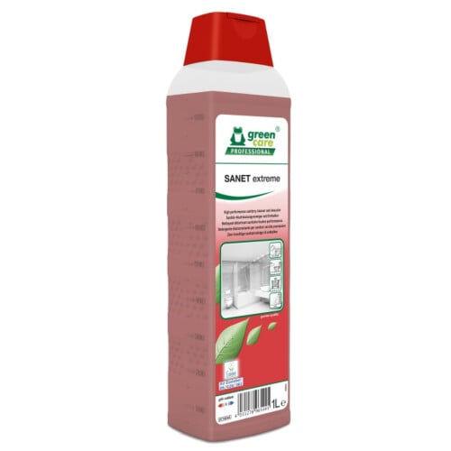 Green Care SANET extreme υψηλής απόδοσης καθαριστικό-αφαλατικό χώρων υγιεινής 1L    