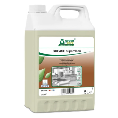 Green Care GREASE superclean  καθαριστικό κουζίνας πολλαπλών εφαρμογών 5L