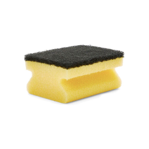 Vileda σπόγγος με λαβή μαύρη φίμπρα 7x9,5cm