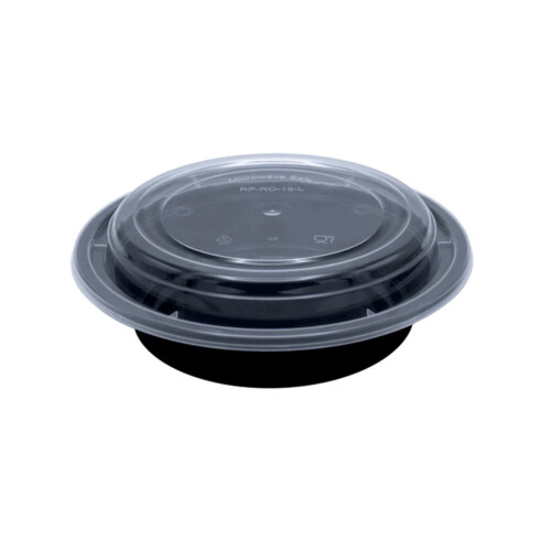 Σετ στρογγυλό δοχείο σαλάτας & καπάκι pp 24oz/700ml 50τεμ
