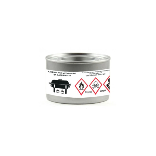 Καύσιμη ύλη μεθανόλης για catering 235gr 3h