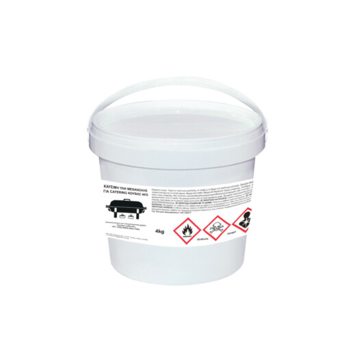 Καύσιμη ύλη μεθανόλης σε κουβά για catering 4kg